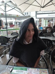 Ingrid, membre de la compagnie Art haché