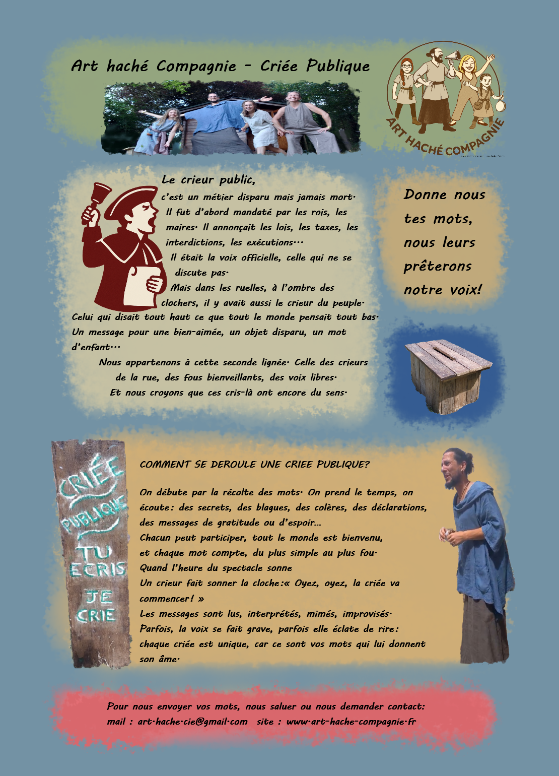 Carte postale Art haché